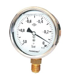 Çap 63 Alt Çıkış Gliserinli Vakummetre - 2