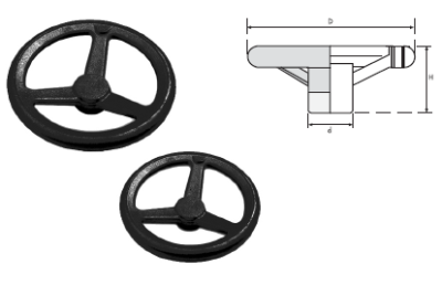 EAV2 SERİSİ Aluminyum Enjeksiyon Makina Çarkları (Siyah Boyalı) - 1