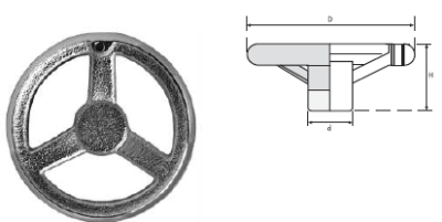 EDV SERİSİ Döküm Makina Çarkları (Krom Kaplamalı) - 1