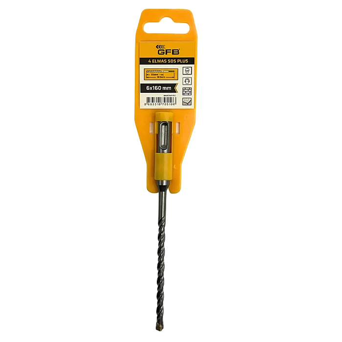 GFB 4 ELMASLI SDS PLUS MATKAP UCU - 12