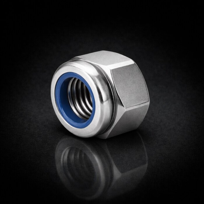 INOX FİBERLİ SOMUN DIN985 A4-316