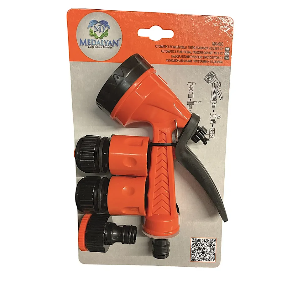 MEDALYAN TETİKLİ TABANCA 5 FONK.4LÜ SET 1/2 MD-503 - 1