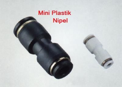 Mini Plastik Nipel - 1
