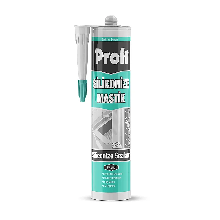 PROFT SİLİKONİZE MASTİK 450 GR (PR250)