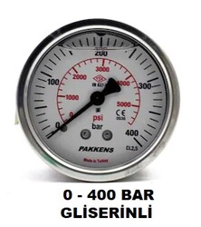 Çap 100 Arka Çıkış Pano Tipi Gliserinli Manometre - 29