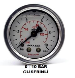 Çap 50 Arka Çıkış Gliserinli Manometre - 4