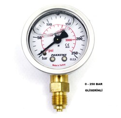 Çap 50 Alt Çıkış Gliserinli Manometre - 11