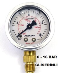 Çap 100 Alt Çıkış Gliserinli Manometre - 7
