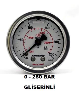 Çap 100 Arka Çıkış Gliserinli Manometre - 13
