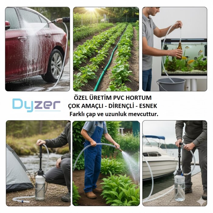 Şeffaf Pvc Hortum